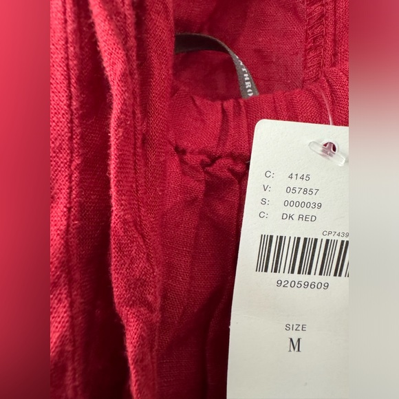 Anthropologie The Carrie Linen- Blend Wide-Leg Jumpsuit, Size M - Picture 11 of 12